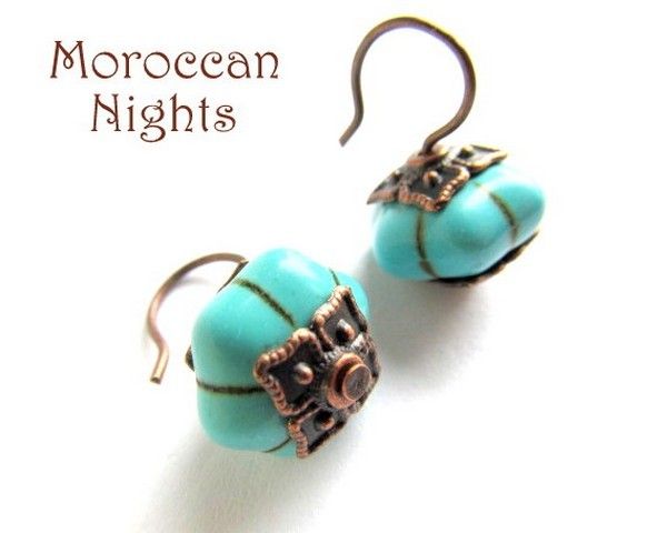 MOROCCAN NIGHTS - CERCEI TURCOAZ/CUPRU ANTIC-rezervat G.