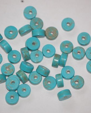 LPP622 - turcoaz rondele 6 mm