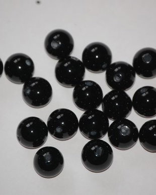 LPP820 - agate negre 8 mm