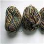 Fire tricotat crosetat subtire degrade padure 2-3