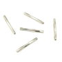Distantier placat cu argint, tub rasucit 13x1 mm (cod 7-245)