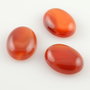 Cab26 Cabochon oval agata, caramel, 20x15mm