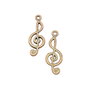 Charm cheia sol, finisaj cupru antichizat, 25x10 mm (cod 9-167)