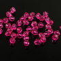 AB925.2 Margele acril biconice, fucsia, 6x6mm