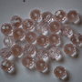 LMS835 - margele sticla roz 8x6 mm