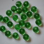 LMS836 - margele sticla verzi 8x6 mm