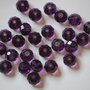 LMS837 - margele sticla mov 8x6 mm