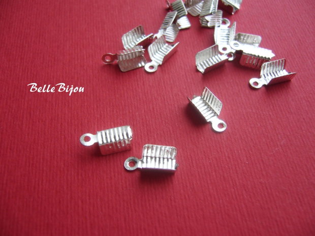 Capat snur argintat 3.5x11 mm