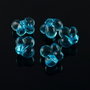 AB927.13 Fluturasi acril albastru, transparenti 12.5x15.5x9mm