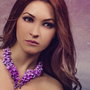 Lilaceous heart - Colier LA COMANDA