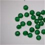 LMS630 - margele sticla verde mat 6x4 mm