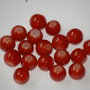 LMS1024 - margele sticla maro10 mm
