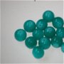 LMS1026 - margele sticla verde-turcoaz 10 mm