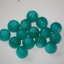 LMS1026 - margele sticla verde-turcoaz 10 mm