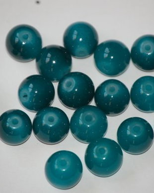 LMS1028 - margele sticla albastru inchis 10 mm