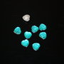 *** Cabochon rasina, verde emerald ***