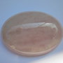 Cabochon cuart roz 30x40mm