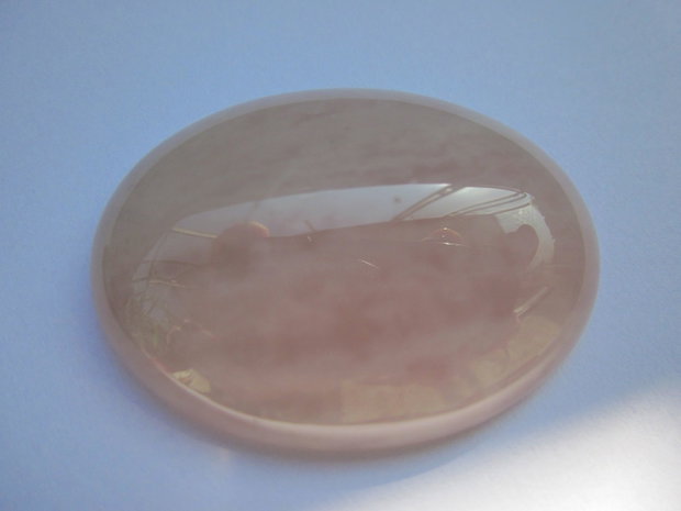 Cabochon cuart roz 30x40mm