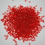 LMN210 - (50g) margele nisip rosii 2 mm