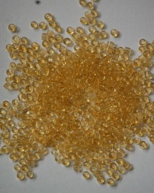 LMN219 - (50g) margele nisip galbene 2 mm