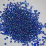 LMN220 - (50g) margele nisip albastru irizat 2 mm