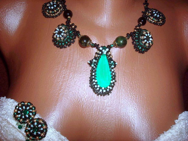 *set vintage green moon/ redus la 45