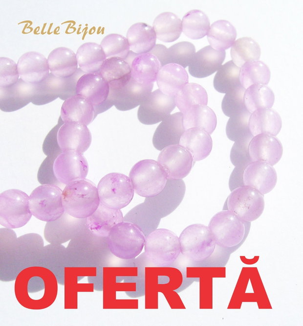 OFERTA...Agate lila 6 mm