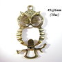 2026 # Pandantiv auriu antichizat, 49x26mm