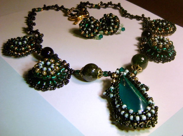 *set vintage green moon/ redus la 45