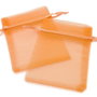 Saculeti organza piersica, 8x10 cm (cod 18-24)