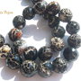 Agate crackle naturale aprox 14 mm