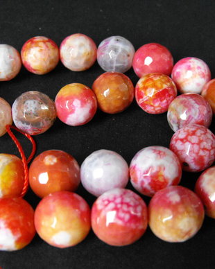 AGATE FATETATE CRAB FIRE - 12 MM