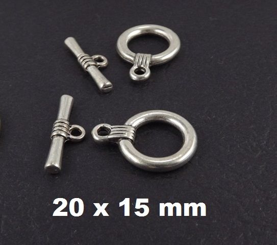 Inchizatoare Toggle, 20 x 15 mm