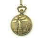 Ceas, finisaj bronz,  58X46,5 mm  (cod 20-22)