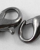 Inchizatoare lobster gunmetal, 10x6mm