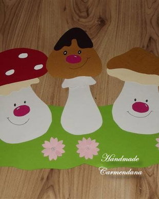 Decoratiune ciupercute