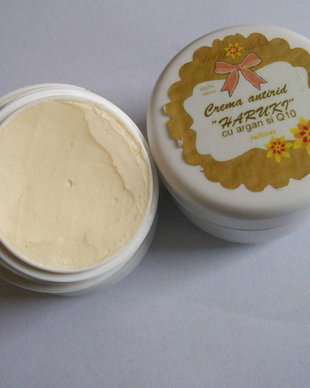 CREMA ANTIRID CU ARGAN SI Q10" HARUKI"