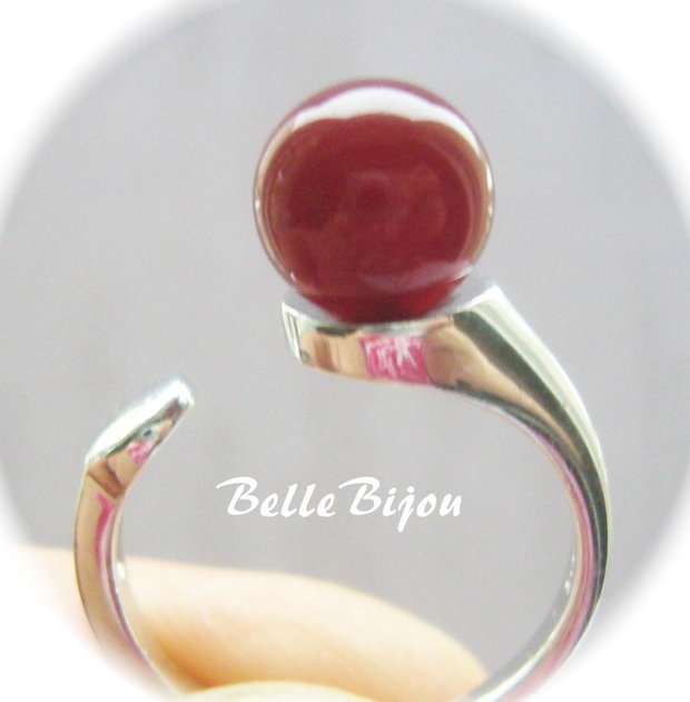 (2 buc) Agate culoarea carneolului aprox 8 mm SEMI gaurite