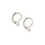 Tortite cercei tip leverback, otel inoxidabil, 16x11 mm (cod 4-62)