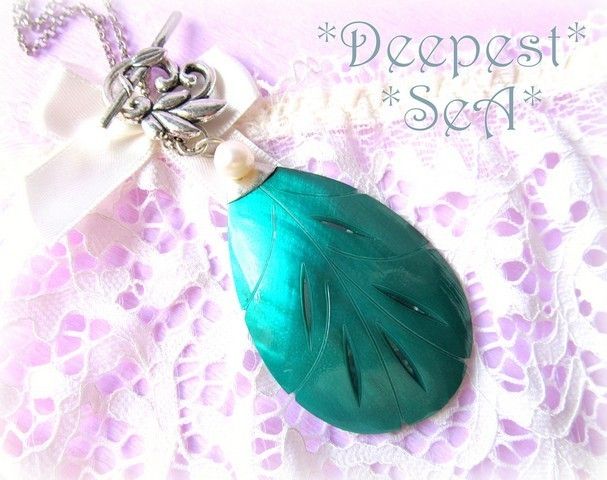 DEEPEST SEA- COLIER SIDEF/PERLA CULTURA