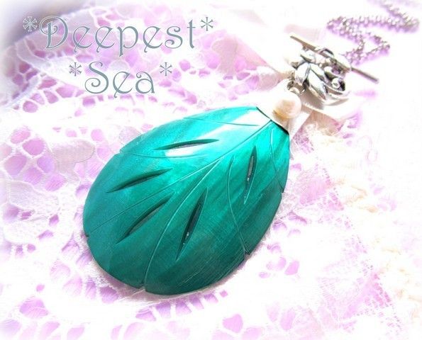 DEEPEST SEA- COLIER SIDEF/PERLA CULTURA