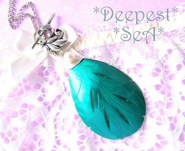 DEEPEST SEA- COLIER SIDEF/PERLA CULTURA