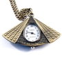 3305 - Pandantiv ceas evantai bronz 55x40mm