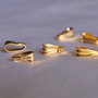 Agatatoare pandantiv, gold filled, 7x3mm (1)