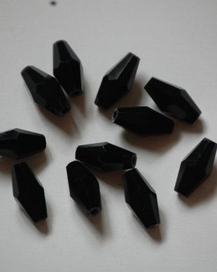 LMS124 - margele sticla 12x6 mm