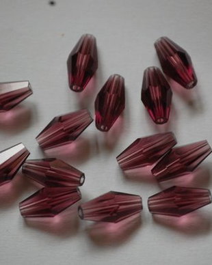 LMS125 - margele sticla 12x6 mm