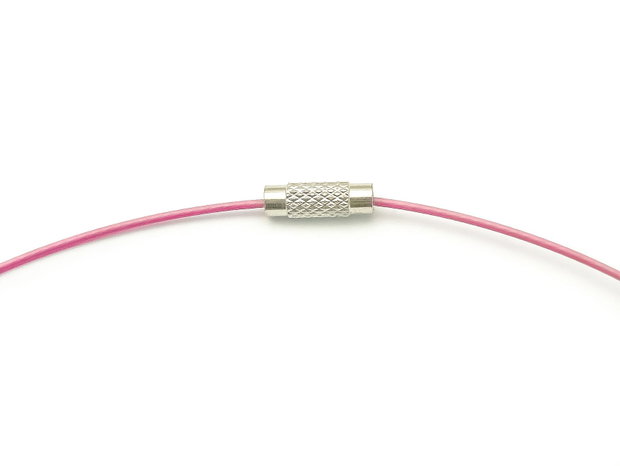 Baza colier sarma siliconata, 44 cm (cod 3-110)