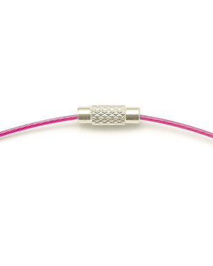 Baza colier sarma siliconata, 44 cm (cod 3-112)