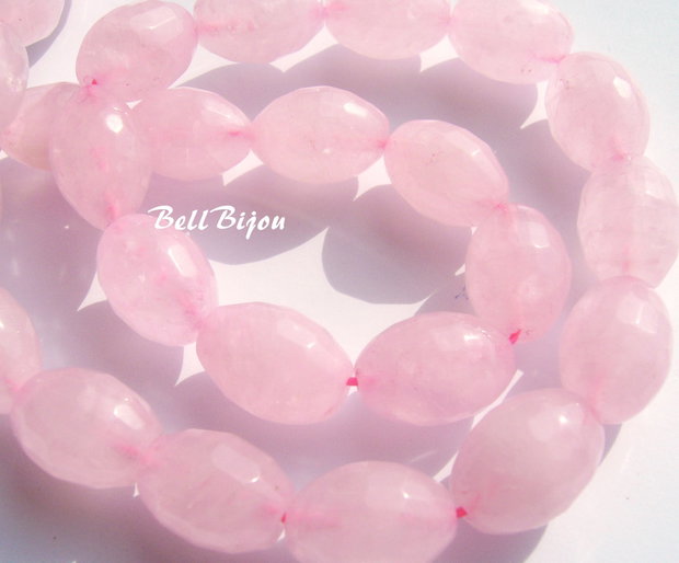 Cuart roz fatetat aprox 15x10 mm