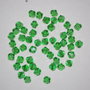 LMS435 - margele biconice sticla verde 4 mm